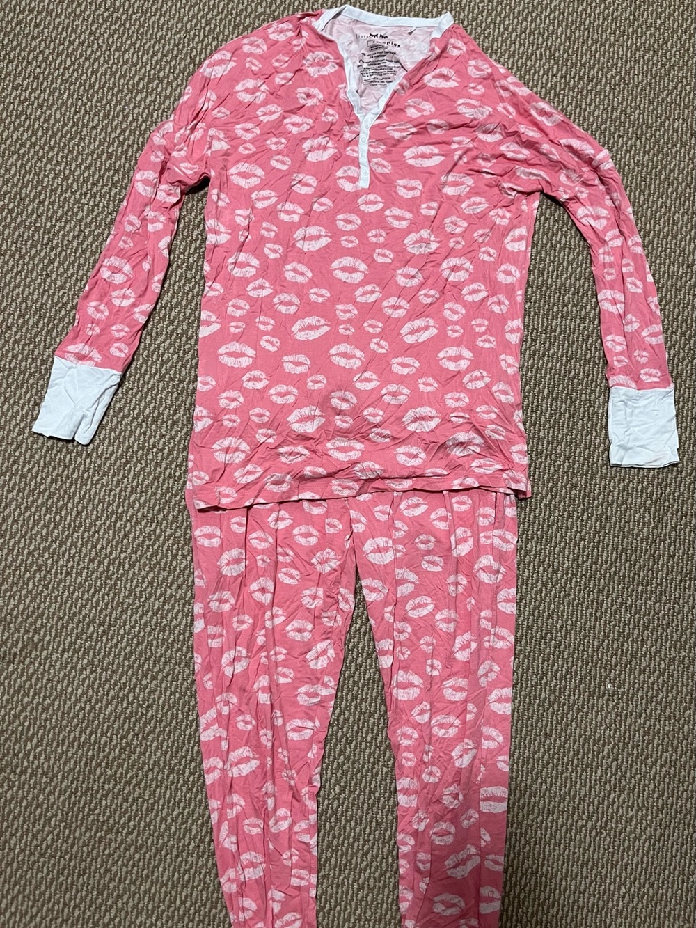 Womens xs Little Sleepies bamboo  Pajama Set
